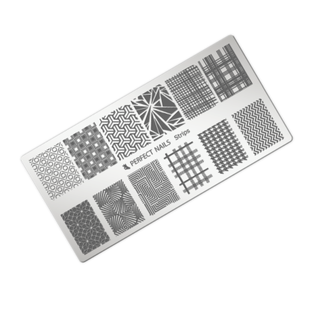 Stamping Plate Strips - Perfect nails