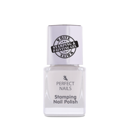 Stämpellack vit - Perfect Nails
