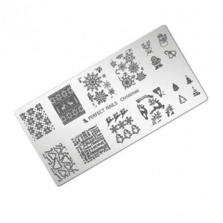 Stamping Plate Christmas - Perfect Nails