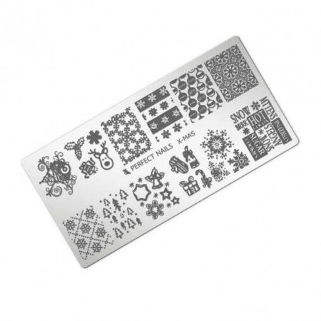 Stamping Plate X-mas - Perfect Nails