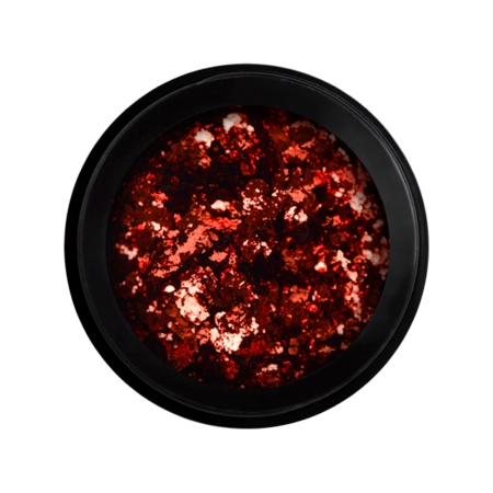 Metal Chrome flakes - Sugar love red - Perfect Nails