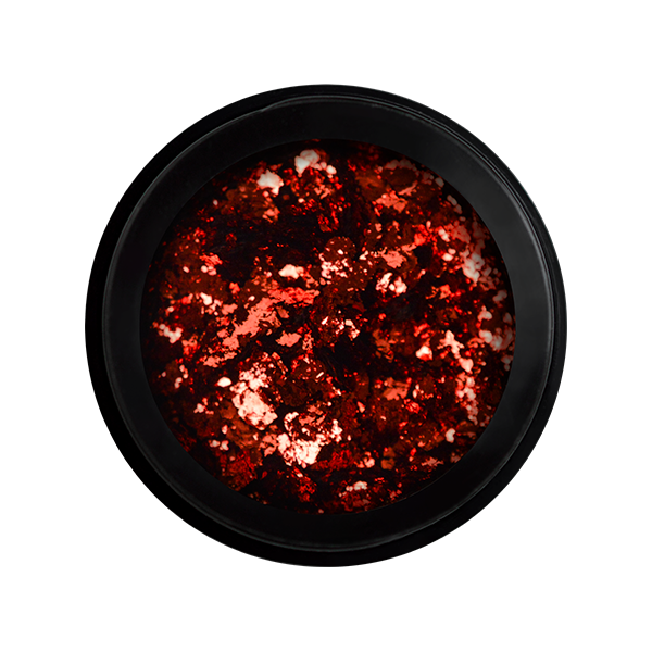 Metal Chrome flakes - Sugar love red - Perfect Nails