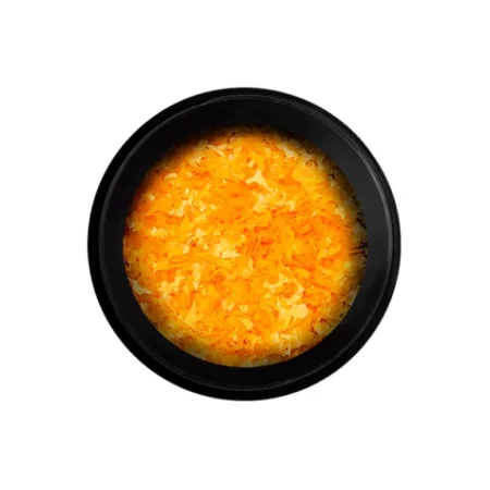 Neon flakes orange