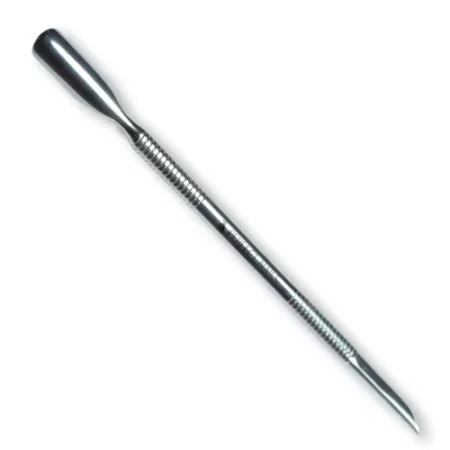 Stainless Steel Cuticle Pusher – professionellt verktyg i rostfritt stål för renskurna nagelband.