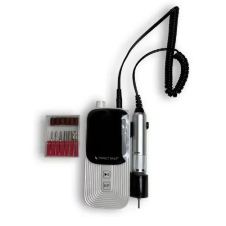 Nail Drill X – sladdlös professionell e-fil med display och 35 000 RPM.