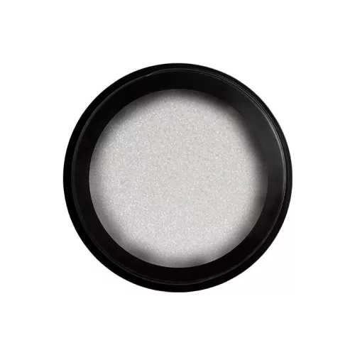 Chrome Powder White – finmalt krompulver för spegelblank nail art.